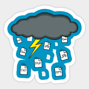 Rain Cloud! Sticker